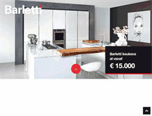 Tablet Screenshot of barletti.com
